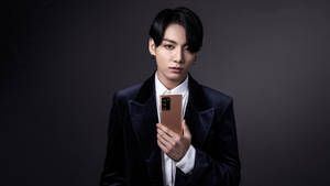 Estetisk Bts Jungkook Telefonmodellering — Bts estetisk Bakgrunner