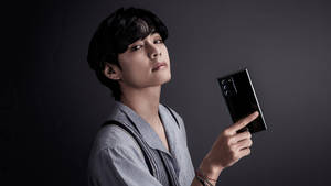 Estetisk Bts V Telefonmodellering — Bts estetisk Bakgrunner