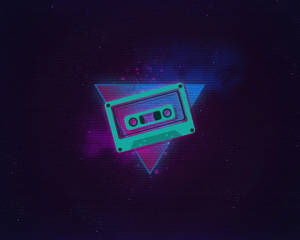 Estetisk retro neonlyskassett — Estetisk retro Bakgrunner