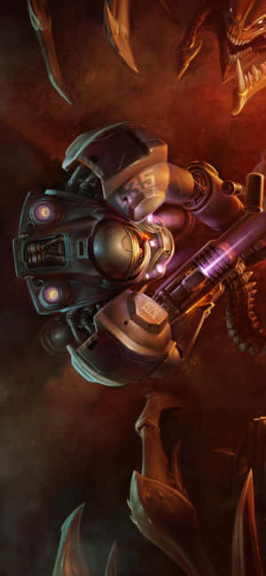Iphone X Starcraft Ii Bakgrunn — iPhone 12 Pro Bakgrunner