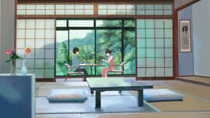 Anime-rom bakgrunn — Animerom GIF Bakgrunner