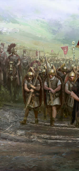 Iphone Xs Total War Rome 2 Bakgrunn — Galaxy A35 Bakgrunner