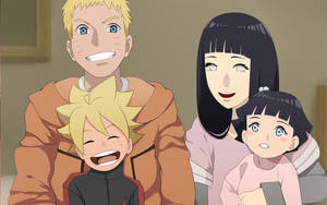 Et ømt øyeblikk mellom Naruto og Hinata — Naruto estetikk Bakgrunner