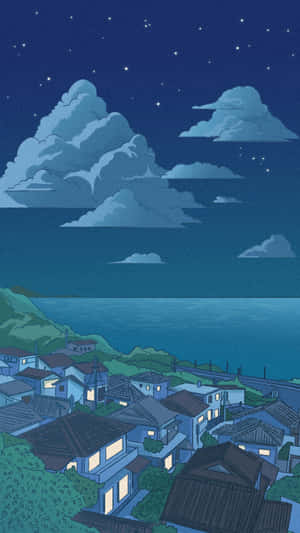 Anime-estetiske bilder — Anime estetisk GIF Bakgrunner