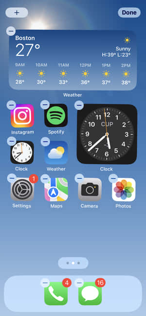 Widget Bilder — Honor 600 Smart Bakgrunner