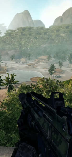 Iphone Xs Max Crysis Warhead Bakgrunn — iPhone Air Bakgrunner