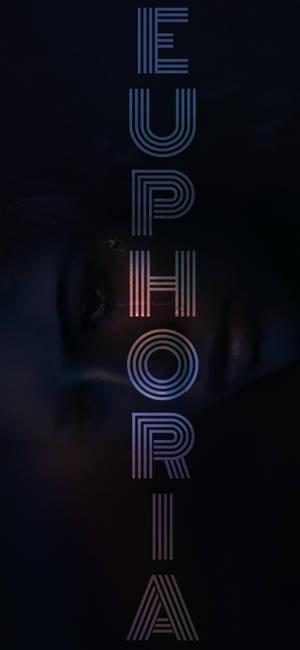 Euphoria vertikal logo bakgrunn — iPhone 16 Pro Bakgrunner