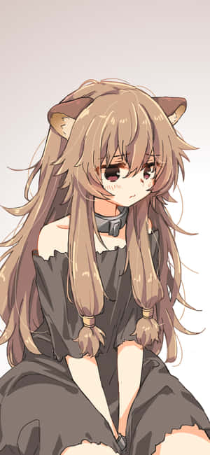 Raphtalia bakgrunn — iPhone Xs Bakgrunner