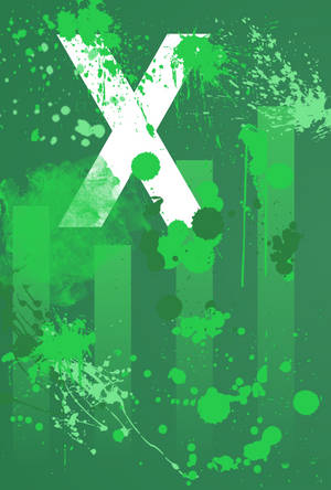 Excel grungy X-logo — Huawei MatePad Pro Max Bakgrunner