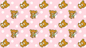 Få din daglige dose av søthet og kawaii-stemning med denne fluffy rosa bakgrunnen. — Kawaii rosa Bakgrunner