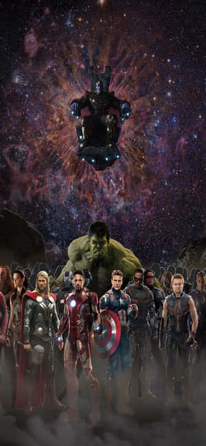 Iphone Xs Marvel's Avengers Bakgrunn — Samsung Galaxy S22 Bakgrunner