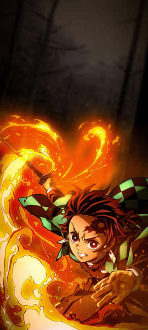 Demon Slayer Iphone 11 — Pixel 10 Bakgrunner