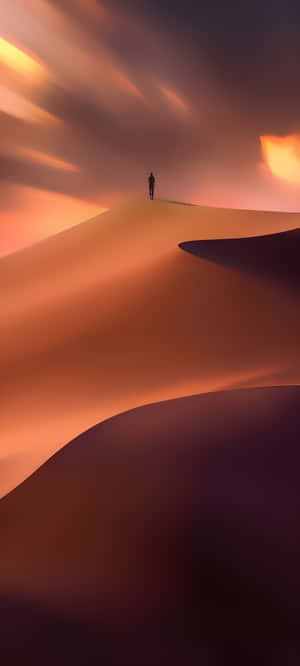 Desert iPhone — Pixel 9 Bakgrunner
