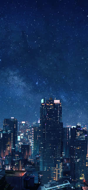 Anime bybakgrunn — iPhone 17 Pro Bakgrunner