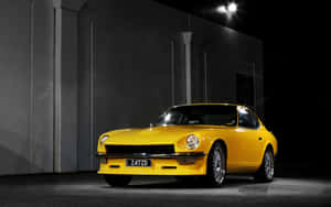 Fantastisk Datsun klassisk bil i aksjon — 2560x1600 Bakgrunner