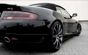 Fantastisk Sølv Aston Martin DB9 på Veien — 1280x800 Bakgrunner