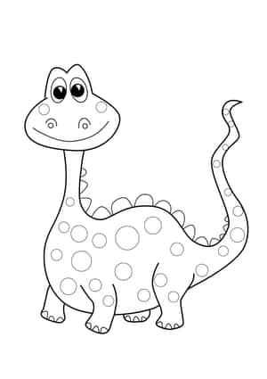 Dinosaurfargeleggingsbilder — iPad Pro M4 Bakgrunner