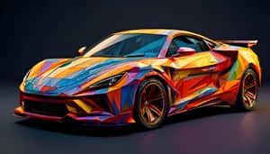 Geometrisk bakgrunn, Bil 4k, Bil 4k Bakgrunn, Bil, Sportsbil, Sportsbil Bakgrunn, Sportsbil Bilder, Fargerik abstrakt kunst, Kunstbakgrunn, Skrivebordsbakgrunn, Laptopbakgrunn — 5120x2880 Bakgrunner