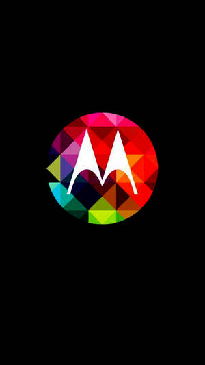 Fargerik Motorola-logo — Motorola Bakgrunner