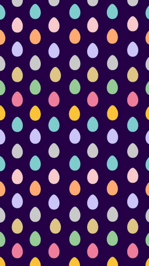 Fargerike egg estetisk mønster bakgrunnsbilde — Estetisk mønster Bakgrunner