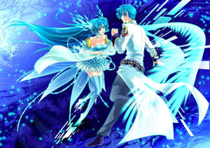 Fe-par anime-dans bakgrunnsbilde — Anime dans Bakgrunner