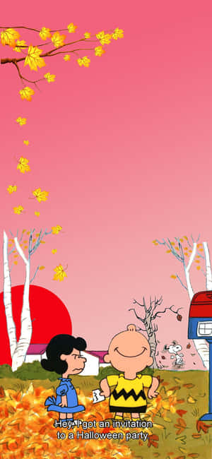 Peanuts Halloween — iPhone 11 Pro Bakgrunner