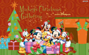 Feir julen med dine favorittkarakterer fra Disney! — Disney jul Bakgrunner