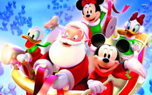 Feir magien fra Disney denne julen — Disney jul Bakgrunner