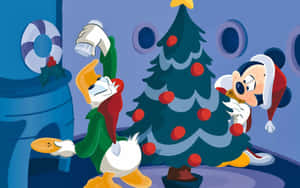 Feire den magiske juletiden med Disney! — Disney jul Bakgrunner