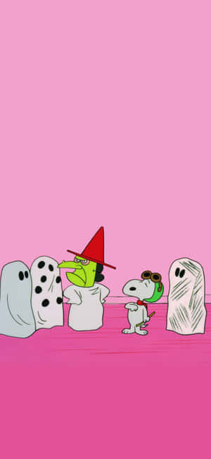 Peanuts Halloween — Motorola Edge 70 Plus Bakgrunner