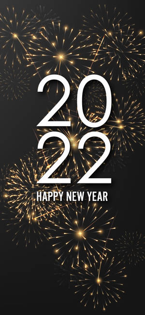 Celebrating New Year 2022 In A Big Way — iPhone 15 Pro Max Bakgrunner