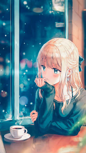Fengslende anime-landskap: Fortryllende fantasiverden — Vakker anime Bakgrunner