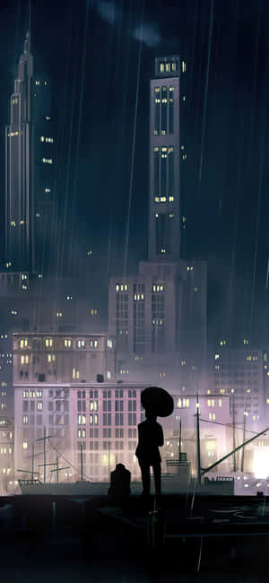 Anime bybakgrunn — Anime by Bakgrunner