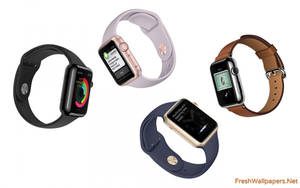 Apple Watch forskjellig fargevalg bakgrunnsbilde — Apple Watch Bakgrunner