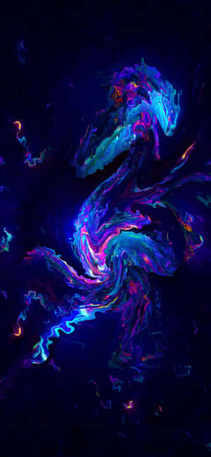 Neonbakgrunn — iPhone 15 Bakgrunner
