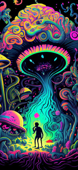 Psykedelisk bakgrunn — IQOO Bakgrunner