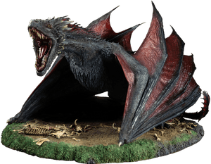 Fierce Dragon Statue Game of Thrones — Game of Thrones sesong 8 Bakgrunner