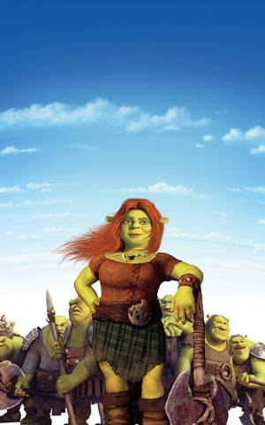 Fiona fra Shrek – Lykkelig alle sine dager bakgrunnsbilde — Lenovo Idea Tab Pro Bakgrunner