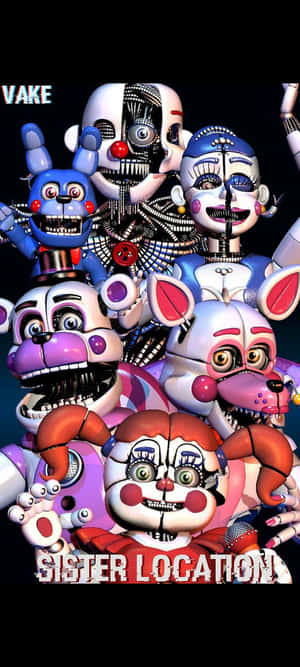 Five Nights At Freddys Sister Location — Infinix Smart 10 HD Bakgrunner