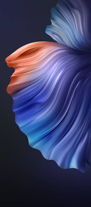 Flytende Fargerikt Mønster På Samsung Full HD — Galaxy Z Flip Bakgrunner