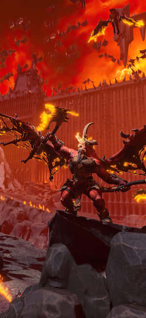 iPhone X Total War Warhammer Bakgrunn — Xiaomi 18 Pro Bakgrunner