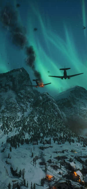 HD Battlefield V Bakgrunn — iPhone 15 Pro Bakgrunner