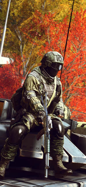 Iphone X Battlefield 4 Bakgrunn — Moto G77 Bakgrunner