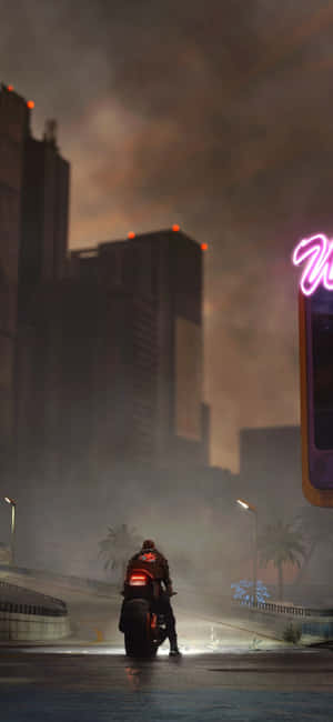 Pixel 3xl Cyberpunk 2077 Bakgrunn — Galaxy A08 Bakgrunner