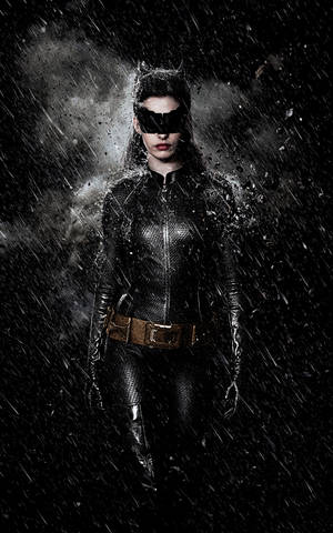 The Dark Knight Cat Woman Portrett bakgrunnsbilde. — Galaxy Tab S10 Ultra Bakgrunner