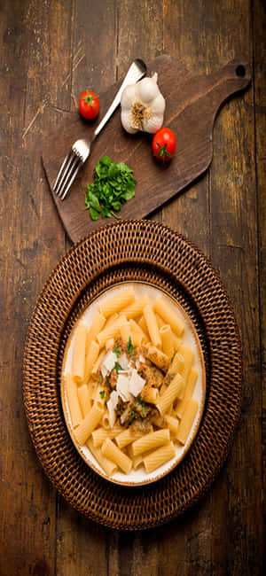 Iphone X Pasta Bakgrunn — iPhone 16 Pro Bakgrunner