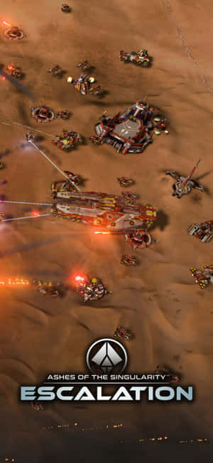 Iphone X Ashes Of The Singularity Escalation Bakgrunn — OnePlus 15 Bakgrunner