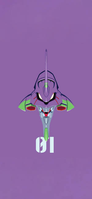 Evangelion Telefon — Galaxy A37 Bakgrunner