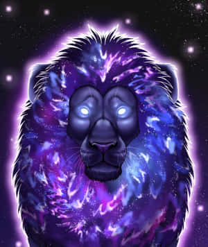 Galakseløve bakgrunn — Galaxy Z Fold Bakgrunner