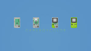 Game Boy Color trinnvis konstruksjon bakgrunnsbilde